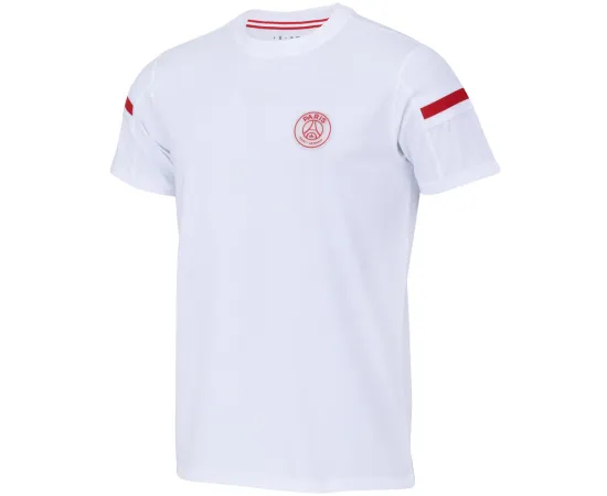 lacitesport.com - T-shirt PSG Homme - Collection officielle PARIS SAINT GERMAIN, Couleur: Blanc, Taille: S