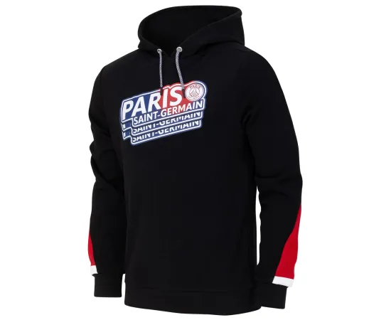 lacitesport.com - Sweat PSG Homme - Collection officielle PARIS SAINT GERMAIN, Couleur: Noir, Taille: S