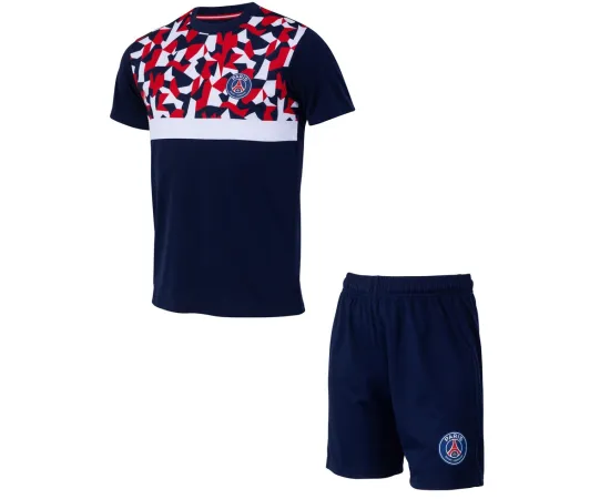 lacitesport.com - Ensemble Maillot short PSG - Collection officielle PARIS SAINT GERMAIN, Couleur: Bleu, Taille: 6 ans