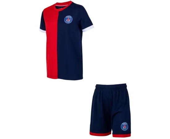 lacitesport.com - Ensemble Maillot short PSG Enfant - Collection officielle PARIS SAINT GERMAIN, Couleur: Bleu, Taille: 6 ans