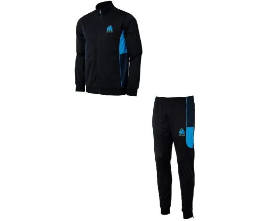 lacitesport.com - Survêtement fan OM Homme - Collection officielle Olympique de Marseille, Couleur: Noir, Taille: L