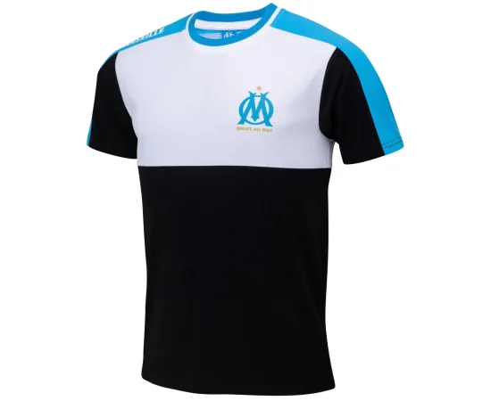 lacitesport.com - Maillot fan OM lifestyle - Collection officielle Olympique de Marseille, Couleur: Noir, Taille: S