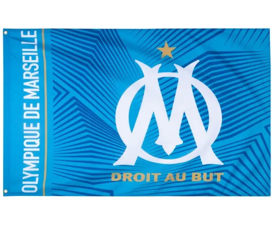 lacitesport.com - Drapeau logo supporter OM - Collection officielle Olympique de Marseille