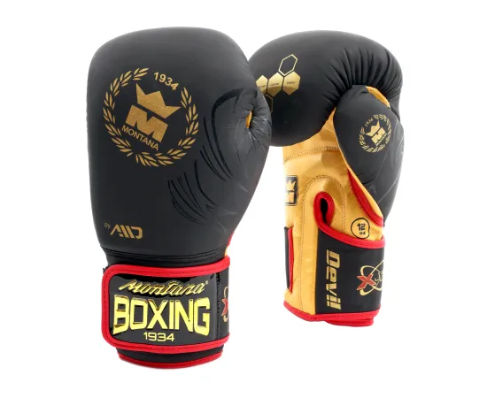 lacitesport.com - Montana DEVIL Phoenix Gants Multiboxes, Couleur: Noir, Taille: 10oz