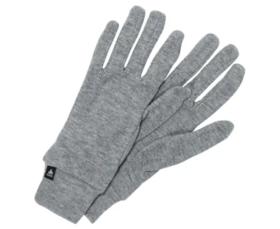 lacitesport.com - Odlo Active Warm Eco Gants Adulte, Couleur: Gris, Taille: L