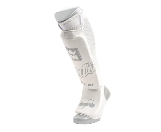 lacitesport.com - Montana MK60 Shin in step Protège tibias, Couleur: Blanc, Taille: XS