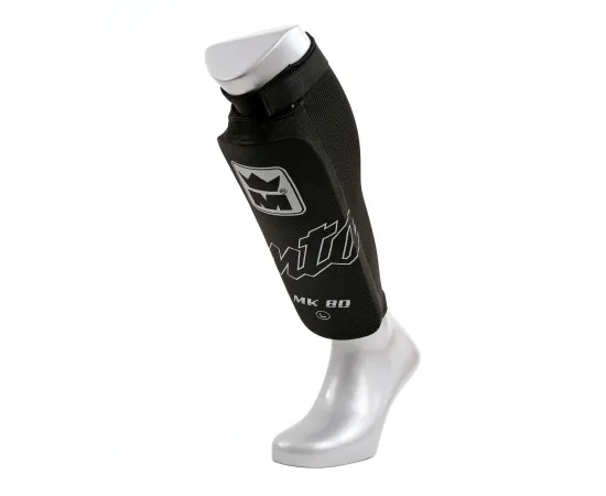 lacitesport.com - Montana MK80 Shinguard Protège tibias, Couleur: Noir, Taille: XS