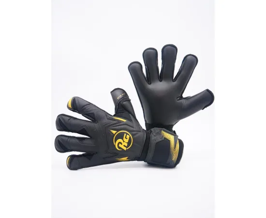 lacitesport.com - RG ASPRO BLACKOUT / GOLD 23-24 - Gants de gardien de but, Couleur: Noir, Taille: 8