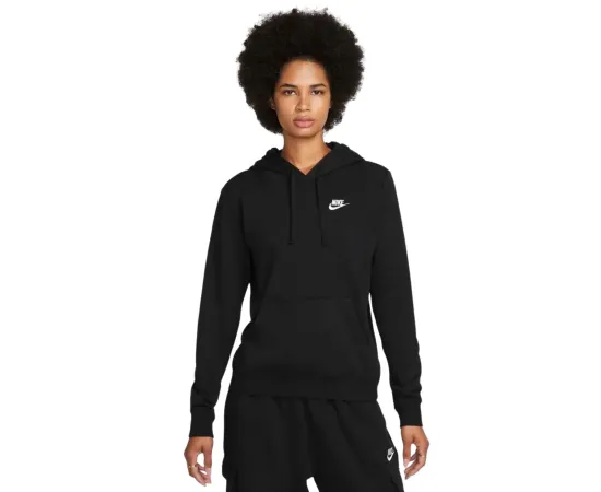 lacitesport.com - Nike Club Fleece STD PO Sweat à capuche Femme, Couleur: Noir, Taille: M