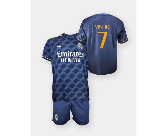 lacitesport.com - Real Madrid Kit Exterieur Replica Vinicius Junior 23/24 Enfant, Taille: 4 ans