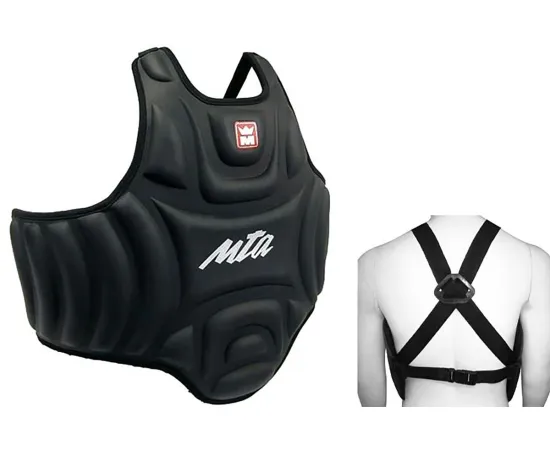 lacitesport.com - Montana BODYGUARD Absorb Plastron de protection boxe, Couleur: Noir, Taille: S/M