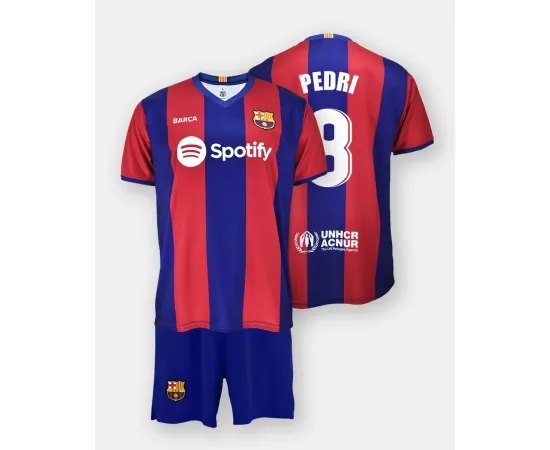 lacitesport.com - FC Barcelone Kit Domicile Replica Pedri 23/24 Enfant, Taille: 10 ans