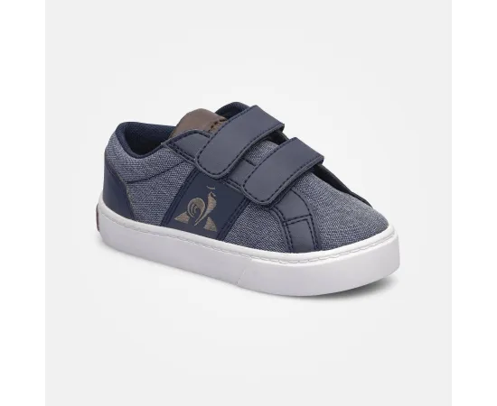 lacitesport.com - Le Coq Sportif Verdon Classic Inf Dress Blue Baskets Basses Enfant, Couleur: Bleu, Taille: 27