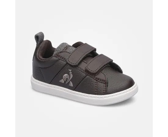 lacitesport.com - Le Coq Sportif Courtclassic Inf Reglisse Baskets Basses Enfant, Couleur: Marron, Taille: 24