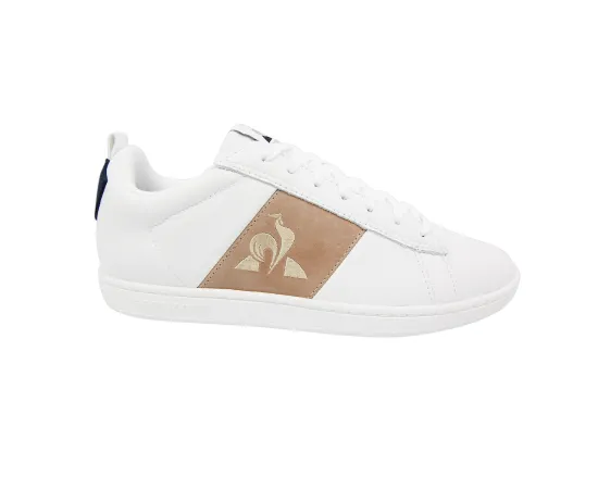 lacitesport.com - Le Coq Sportif Courtclassic Bbr Premium Chaussures Homme, Couleur: Beige, Taille: 41