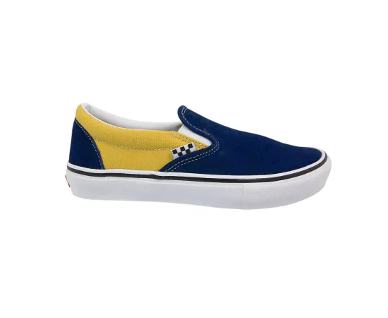 lacitesport.com - Vans Skate Slip-On Baskets Unisexe, Couleur: Bleu, Taille: 43