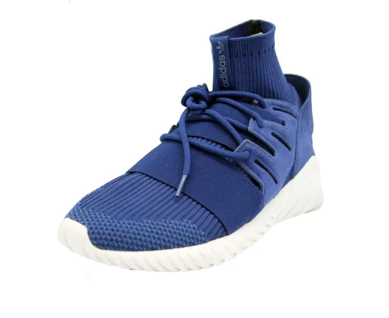 lacitesport.com - Adidas Tubular Doom Primeknit Chaussures Homme, Couleur: Bleu, Taille: 36