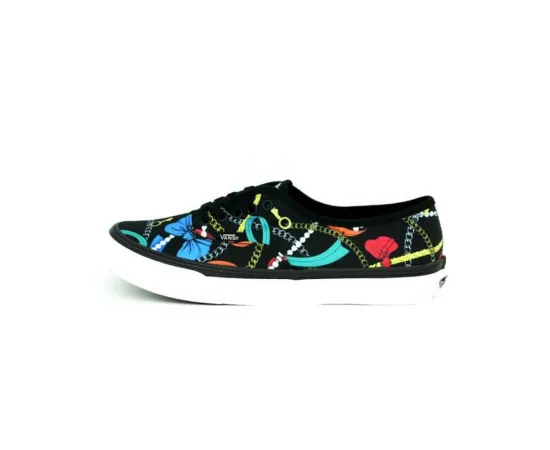 lacitesport.com - Vans Authentic Slim Scarf Chaussures Femme, Couleur: Noir, Taille: 42,5