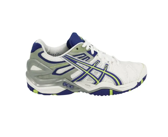 lacitesport.com - Asics Gel Resolution 5 Chaussures De Tennis Femme, Couleur: Blanc, Taille: 35,5