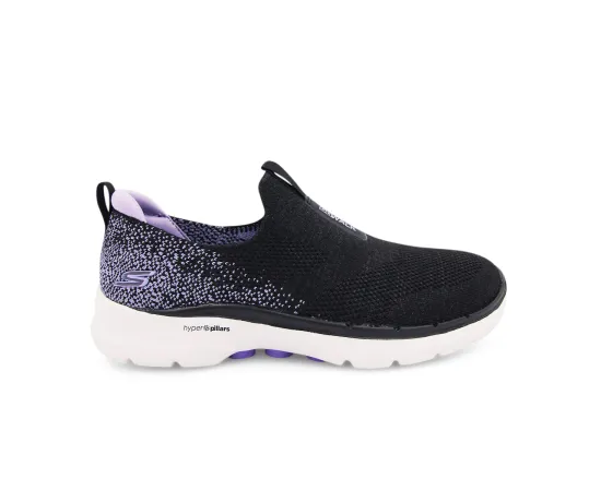 lacitesport.com - Skechers Go Walk 6 - Glimmering Chaussures Femme, Couleur: Noir, Taille: 36