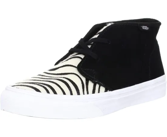 lacitesport.com - Vans Chukka Slim Suede Zebra Chaussures Femme, Couleur: Noir, Taille: 35