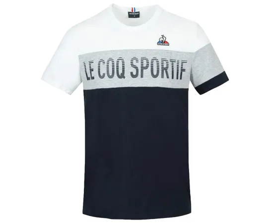 lacitesport.com - Le Coq Sportif Saison 2 Ss N°1 M T-Shirt Homme, Couleur: Bleu, Taille: M