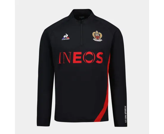 lacitesport.com - Le Coq Sportif OGC Nice Sweat Training 23/24 Homme, Taille: S