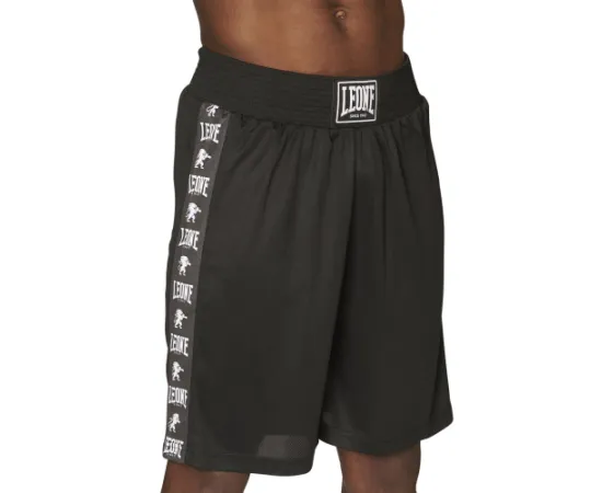 lacitesport.com - Leone 1947 Ambassador Short de boxe, Couleur: Noir, Taille: L