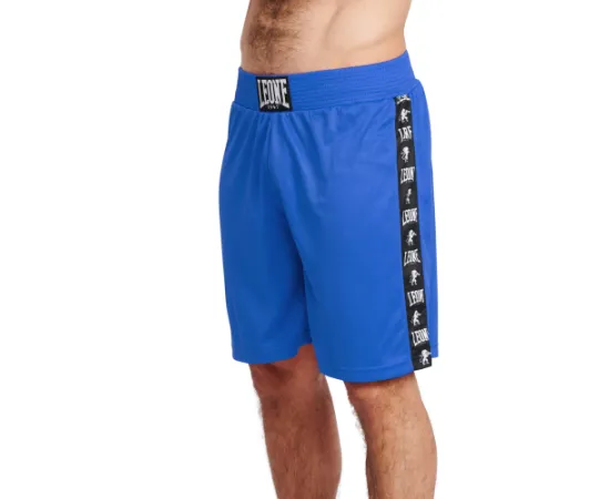 lacitesport.com - Leone 1947 Ambassador Short de boxe, Couleur: Bleu, Taille: M