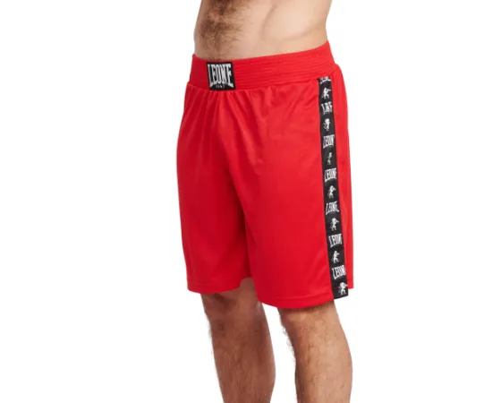 lacitesport.com - Leone 1947 Ambassador Short de boxe, Couleur: Rouge, Taille: L