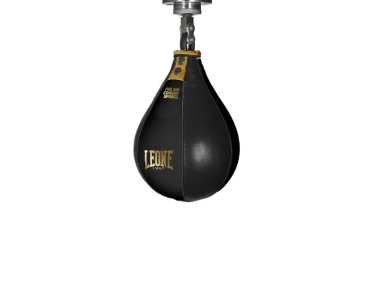 lacitesport.com - Leone 1947 Speed Bag Poire de vitesse 19*15cm de diamètre, Couleur: Noir, Taille: S