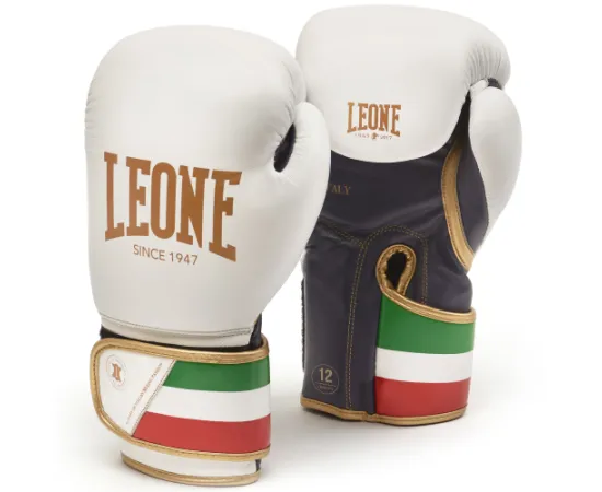 lacitesport.com - Leone 1947 Italy Gants de boxe, Couleur: Blanc, Taille: 10oz