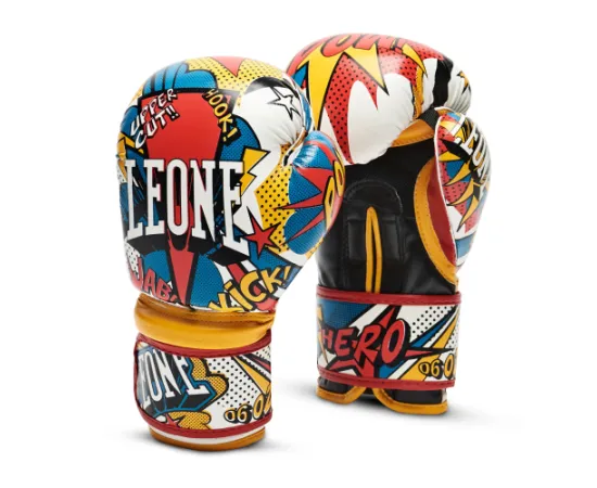 lacitesport.com - Leone 1947 Hero Gants de boxe, Couleur: Blanc, Taille: 6