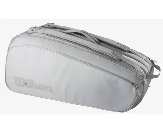 lacitesport.com - Wilson Super Tour Shift 9R Sac de tennis, Couleur: Gris