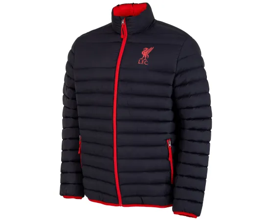 lacitesport.com - Doudoune LFC Liverpool F.C. - Collection officielle - Homme, Couleur: Noir, Taille: S