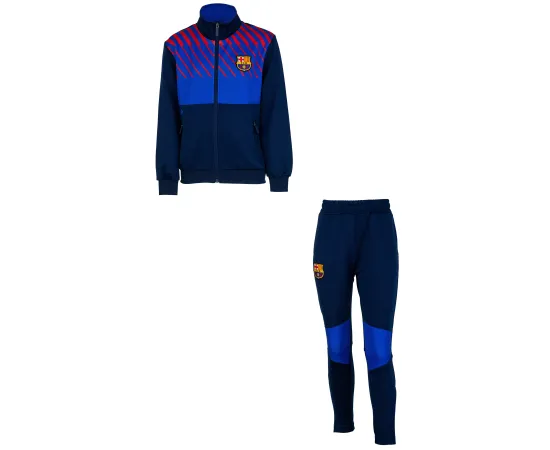 lacitesport.com - Survêtement fit Barça - Collection officielle Fc Barcelone - Homme, Couleur: Bleu, Taille: S