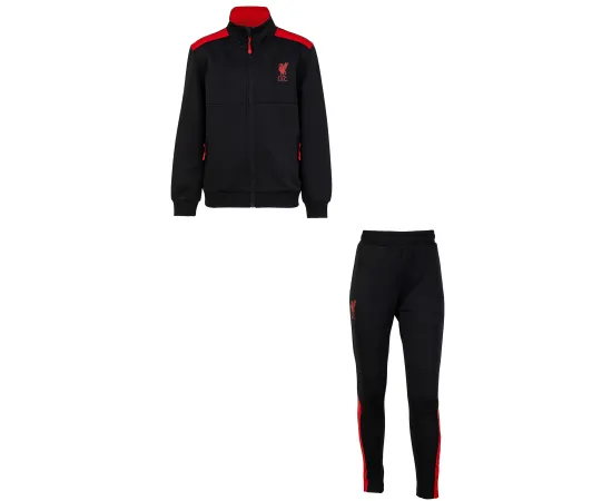 lacitesport.com - Survêtement fit LFC Liverpool F.C. - Collection officielle - Homme, Couleur: Noir, Taille: S