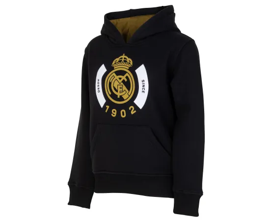 lacitesport.com - Sweat garçon Real Madrid - Collection officielle - Enfant, Couleur: Noir, Taille: 6 ans