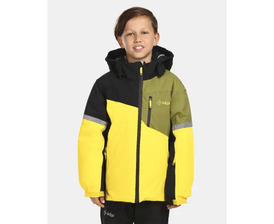 lacitesport.com - Veste de ski pour garçon Kilpi FERDEN-JB, Couleur: Jaune, Taille: 98