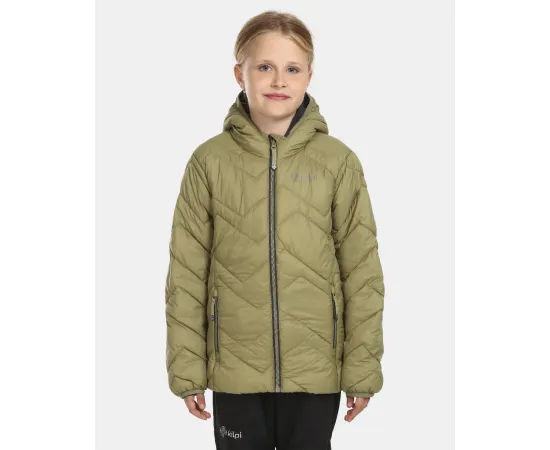 lacitesport.com - Veste isolante pour enfant Kilpi REBEKI-JB, Couleur: Vert, Taille: 110