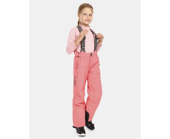 lacitesport.com - Pantalon de ski pour enfant Kilpi GABONE-J, Couleur: Rose, Taille: 122