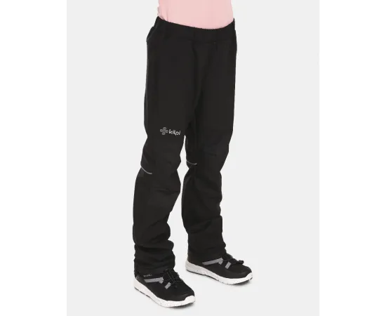 lacitesport.com - Pantalon softshell pour enfant Kilpi RIZO-J, Couleur: Noir, Taille: 110