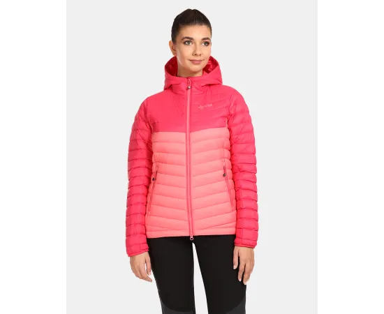 lacitesport.com - Veste en plumes pour femme Kilpi PYRAMIDEN-W, Couleur: Rose, Taille: 36