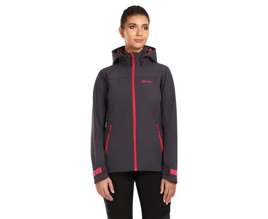 lacitesport.com - Veste softshell pour femme Kilpi RAVIA-W, Couleur: Gris, Taille: 34