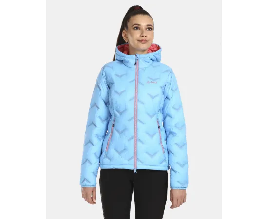 lacitesport.com - Veste en plumes pour femme Kilpi ALBERTA-W, Couleur: Bleu, Taille: 36