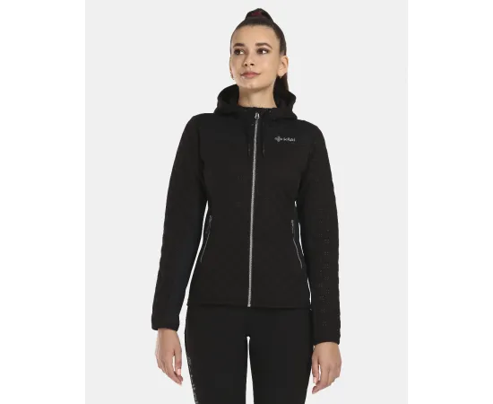 lacitesport.com - Sweat à capuche pour femme Kilpi NEVIA-W, Couleur: Noir, Taille: 36