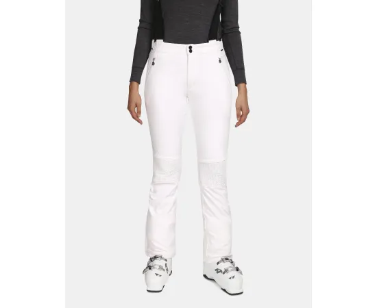 lacitesport.com - Pantalon de ski en softshell pour femme Kilpi DIONE-W, Couleur: Blanc, Taille: 40