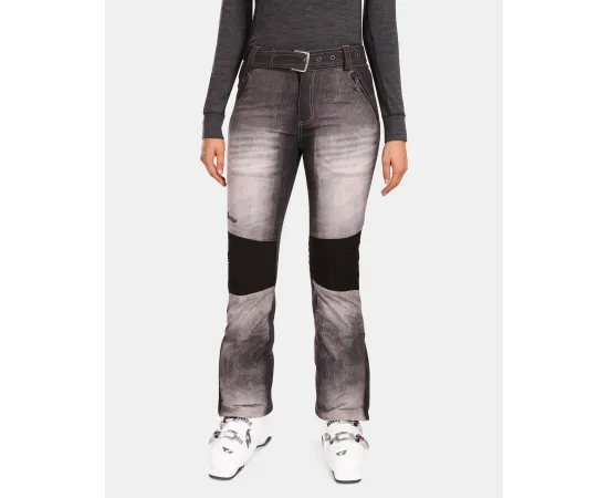 lacitesport.com - Pantalon de ski en softshell pour femme Kilpi JEANSO-W, Couleur: Noir, Taille: 36