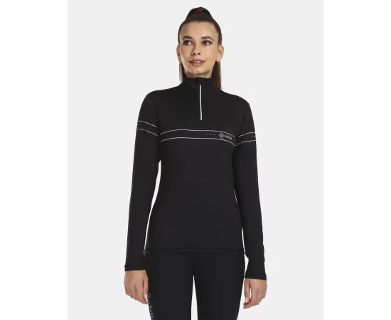 lacitesport.com - T-shirt fonctionnel à manches longues pour femme KILPI LEEMA-W, Couleur: Noir, Taille: 36