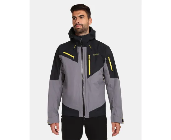 lacitesport.com - Veste à membrane pour homme Kilpi HASTAR-M, Couleur: Gris, Taille: XL